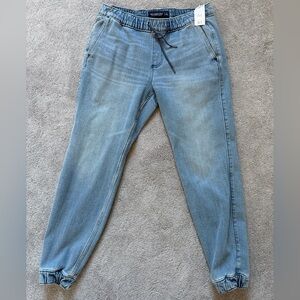 Abercrombie & Fitch Light Blue Jogger Jeans